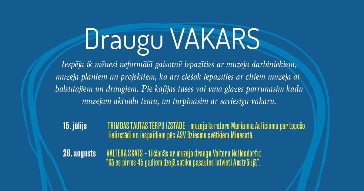 draugu vakari vasara 2022