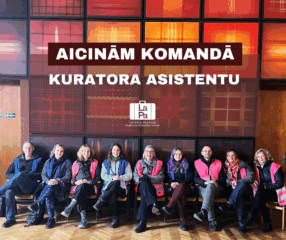 Aicinām darbā kuratora asistentu
