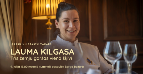 Uz viena šķīvja Latvijas, Igaunijas un Īrijas garšas – 9. jūlijā ar Laumu Kilgasu