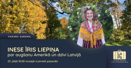 Adījumu dizainere Inese Īris Liepiņa – vakara sarunas viešņa 23. jūlijā